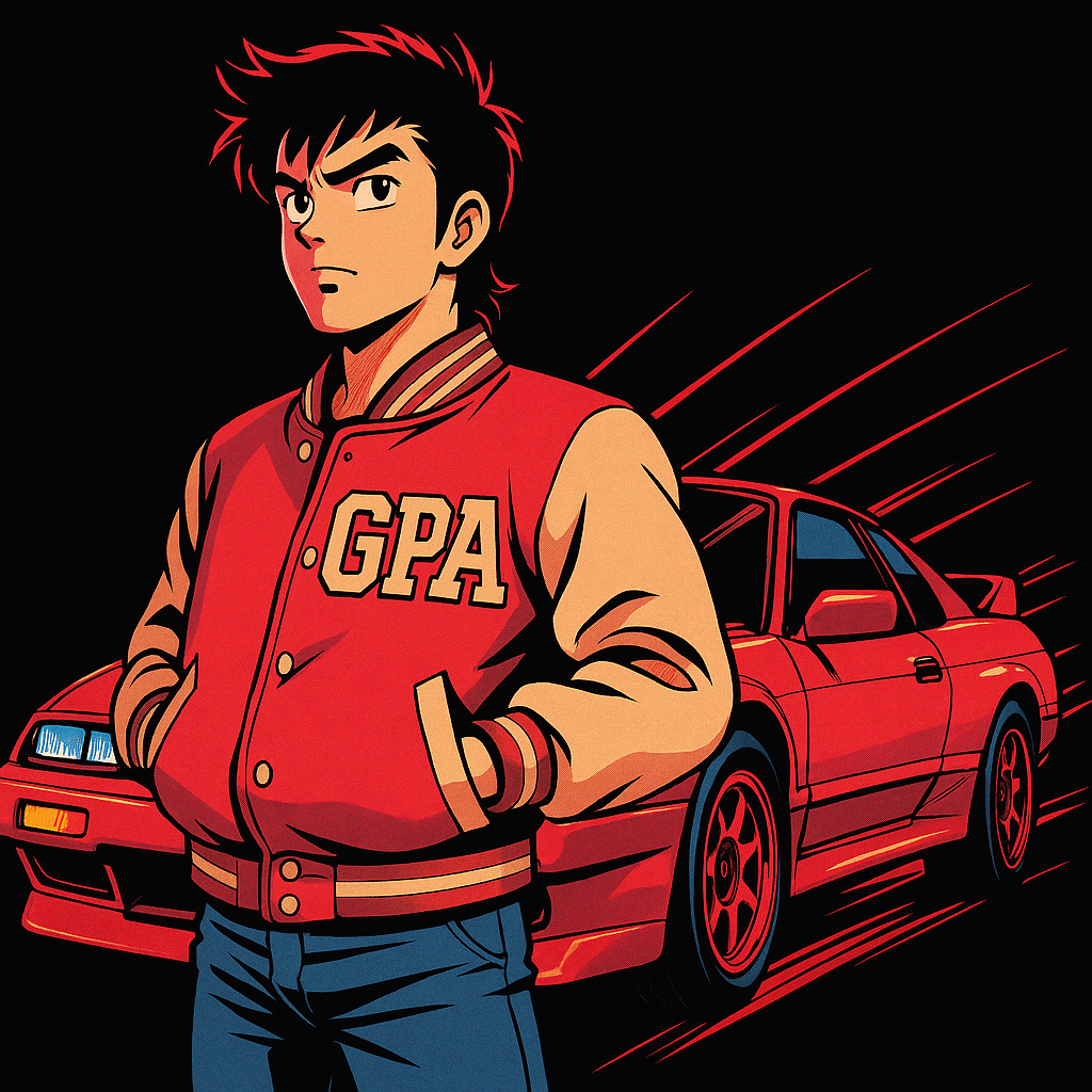 Student boy illustration